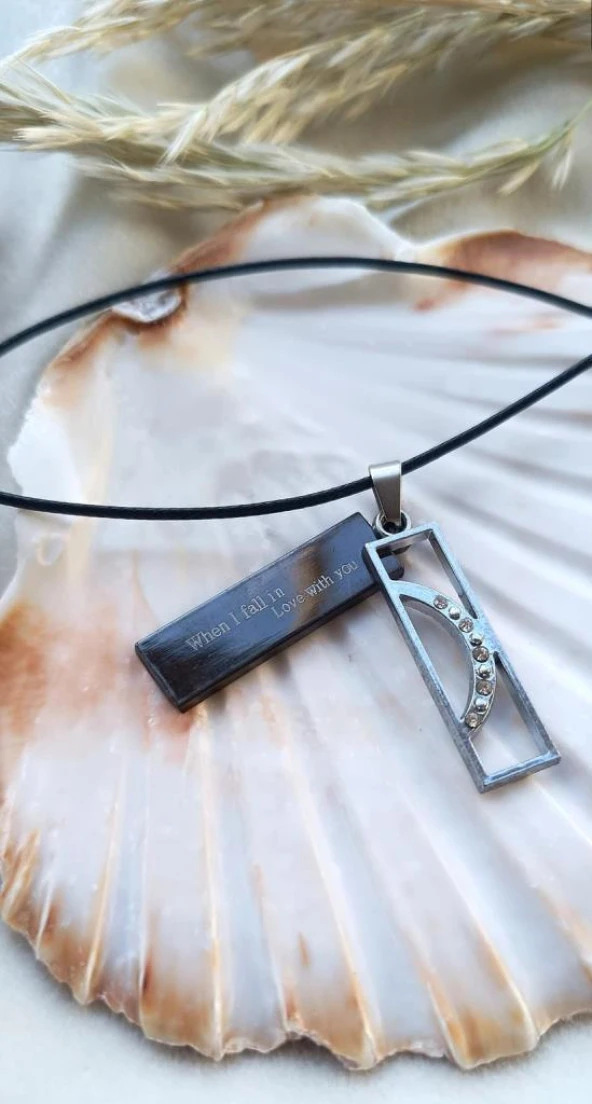 Kolye Gerdanlık Sevgili aşk Kadın genç kız takı aksesuar hediye - 3