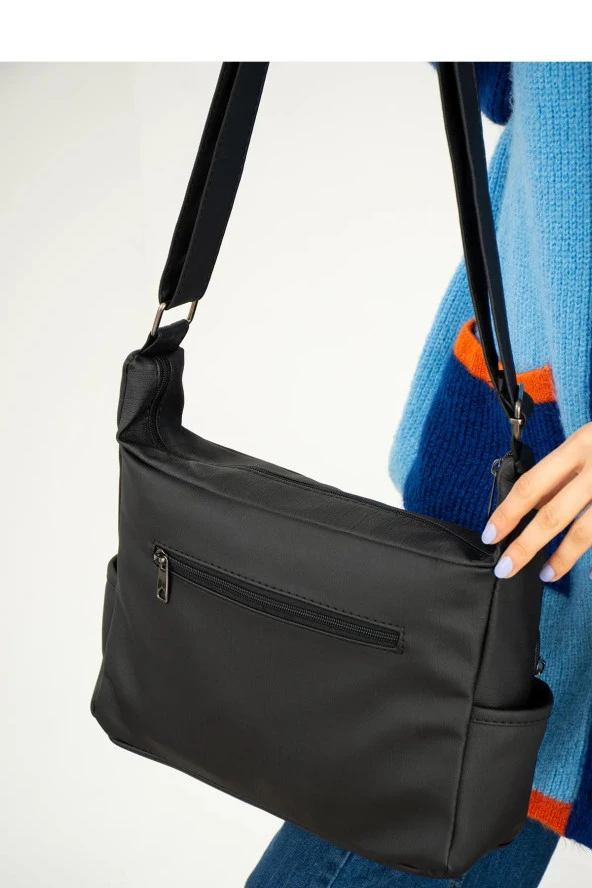 Yeni Sezon Bayan Çapraz Omuz Askılı Yıkama Deri - 3