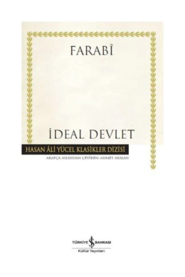 İdeal Devlet -Farabi