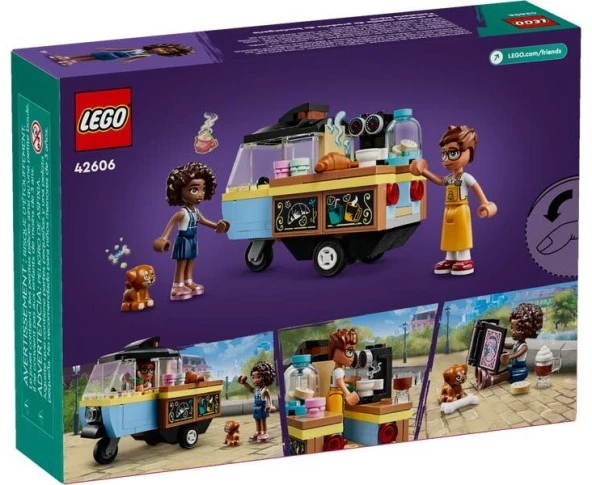 Lego Friends Mobil Pastane 42606 Lisanlı Ürün - Resim 2