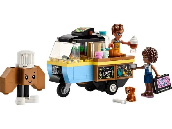 Lego Friends Mobil Pastane 42606 Lisanlı Ürün - Resim 3