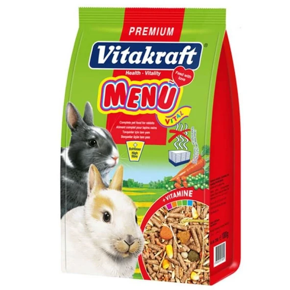 Vitakraft Menu Tavşan Yemi 1kg x 5 adet