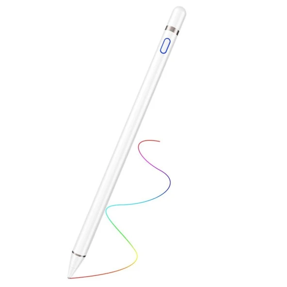 Stylus Kapasitif Dokunmatik Kalem Tüm Cihazlar Telefon ile Uyumlu Çizim Tasarım Tablet Kalemi
