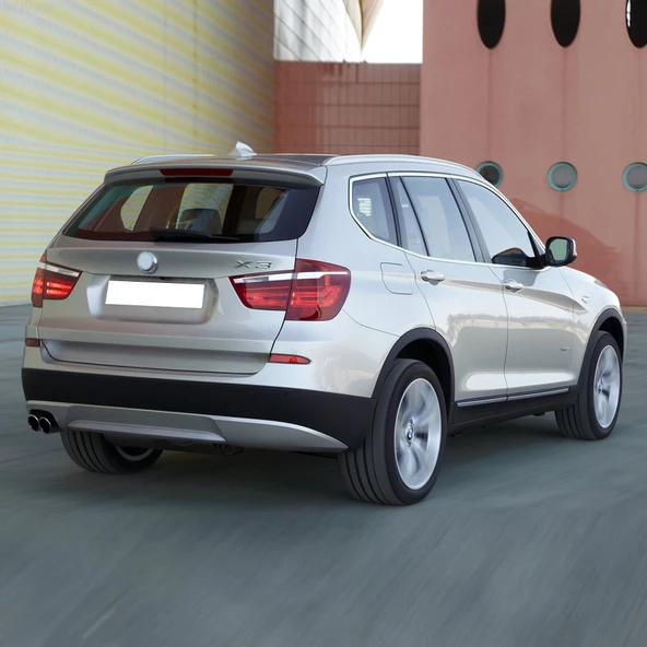 BMW X3 F25 2011-2017 Arka Cam Silecek Silgi Kolu Takımı 61627213242 - 2