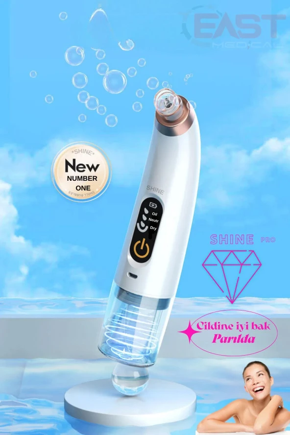 Vakumlu Siyah Nokta-Akne-Sivilce-Clean Yüz-Cilt Temizleme Bakım Cihazı-Aleti PROFESYONEL - 3