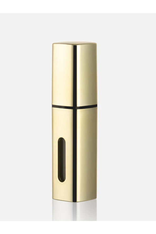 Taşınabilir Doldurulabilir Seyahat Boy Lüx Boş Parfüm Şişesi 8 ML Gold Renk