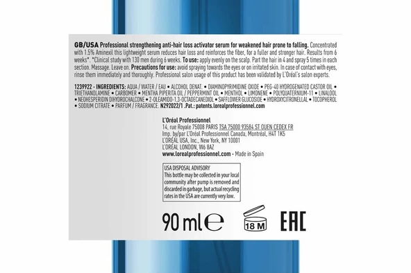 AMINEXIL ADVANCED DÖKÜLME KARŞITI GÜÇLENDIRICI AKTIVATÖR SERUM 90 ml - Resim 4