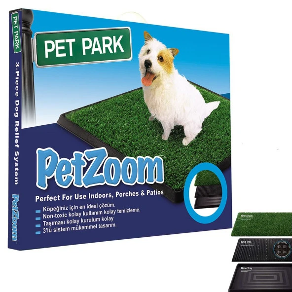 Petzoom Pet Park Mini - Yavru Köpek Tuvalet Eğitimi