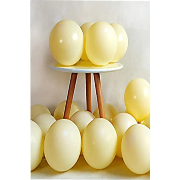 Makaron Sarı Balon 10 lu