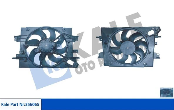 RADYATÖR FAN MOTORU DAVLUMBAZLI DUSTER 1.2/1.3TCE 1.5DCI 1.6 16V 10 ; CAPTUR 1.3TCE 18> REZİSTÖRSÜZ (12V ürün görseli 1