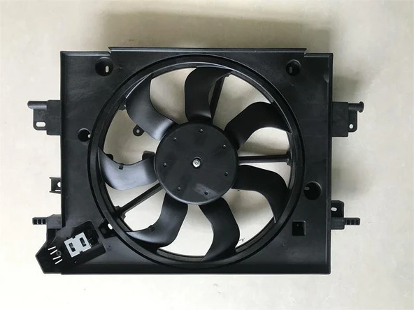 RADYATÖR FAN MOTORU DAVLUMBAZLI DUSTER 1.2/1.3TCE 1.5DCI 1.6 16V 10 ; CAPTUR 1.3TCE 18> REZİSTÖRSÜZ (12V - 4