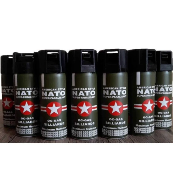 Natoo Bıber Gazı 50 Adet Birden