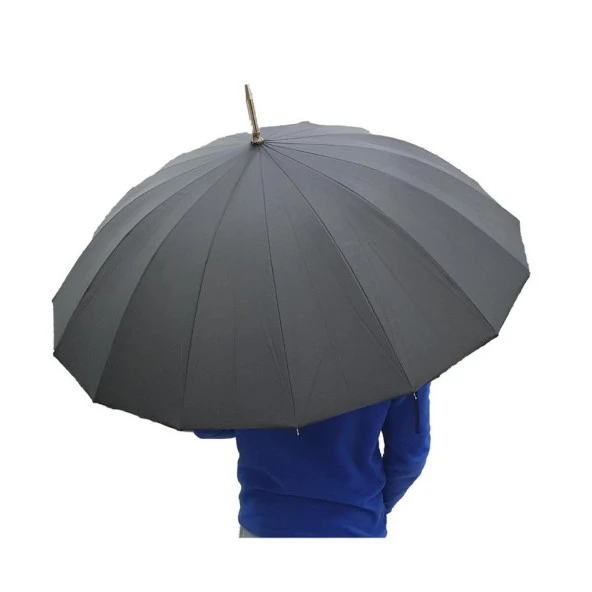 Snotline 41G Baston 105 Cm Vale Protokol Şemsiye Siyah - Resim 6