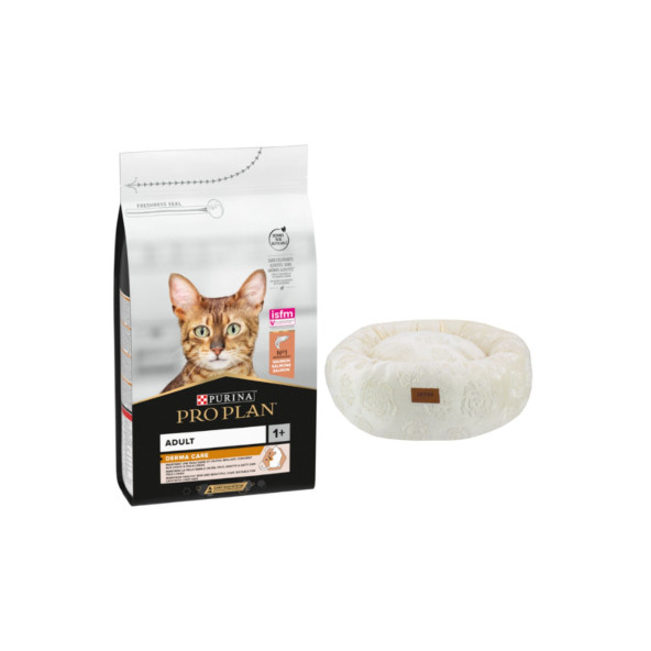 Pro Plan Elegant Somonlu Yetişkin Kuru Kedi Maması 3 Kg + Lepus Luxe Donut Yatak
