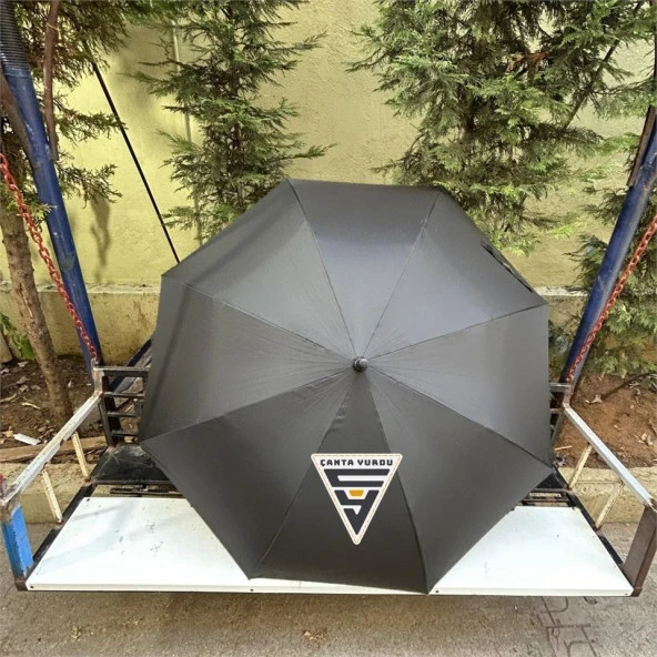 April 251G Fiber Protokol Vale Şemsiye 130 Cm Siyah - 4