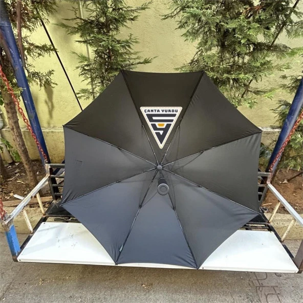 April 251G Fiber Protokol Vale Şemsiye 130 Cm Siyah - 6