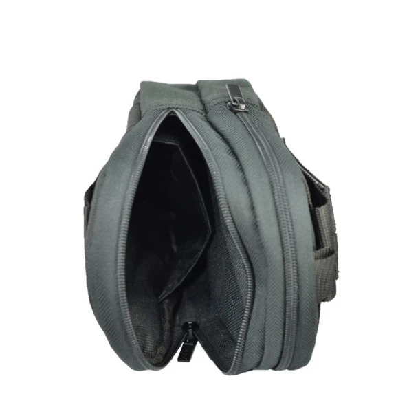 Taktikal Molle 610D Cordura Palaska Bel Çantası Siyah - Resim 7