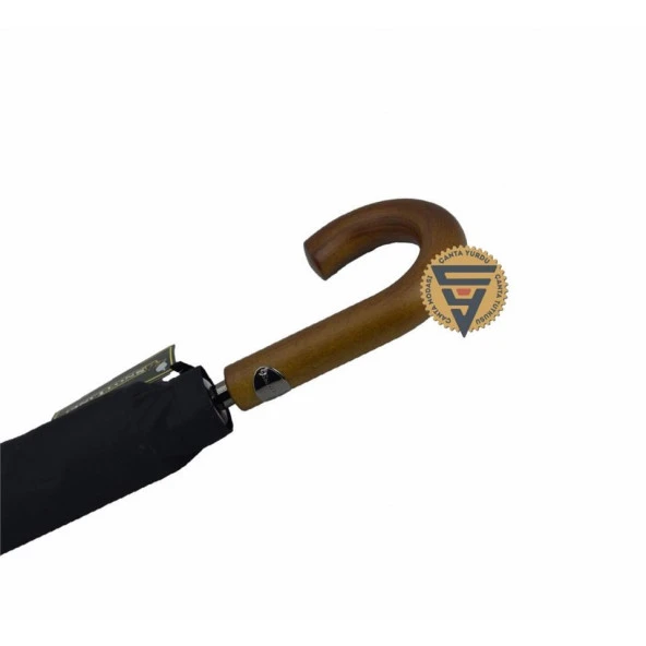 Snotline 41G 105 Cm Protokol Vale Baston Şemsiye Siyah - Resim 4