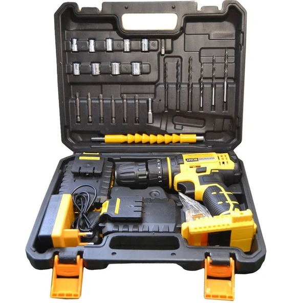 Ekinler EEA257 Akülü 58vf Lazer Terazi ve Vidalama Matkap Seti - 5