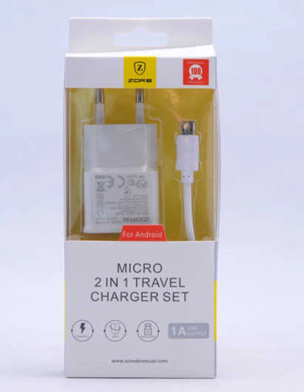 Zore Gold Micro 1000 Mah Travel Set Z-12