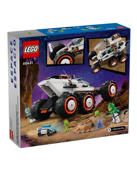 Lego Uzay Keşif Robotu ve Uzaylı Canlı 60431