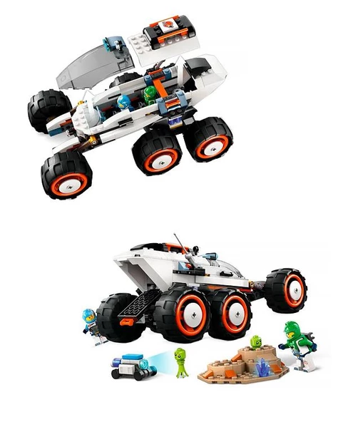 Lego Uzay Keşif Robotu ve Uzaylı Canlı 60431 - 3