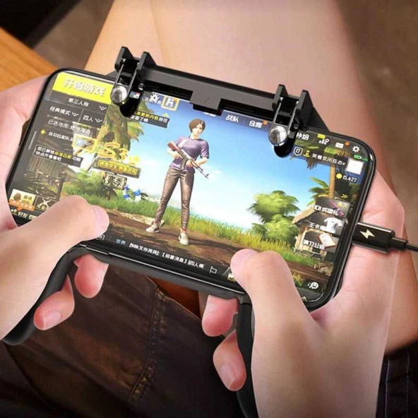PUBG Tetik Mobil Game Oyun Kontrol Aparatı W10 - 7