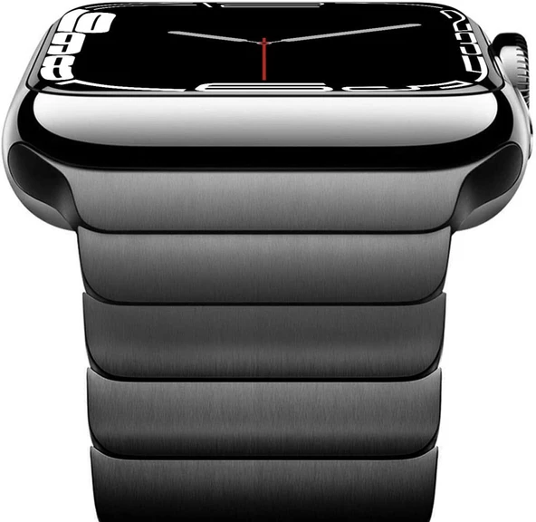 Apple Watch 10/11 42mm-38/40/41mm Kordon Baklalı Metal Kordon 2/3/4/5/6/se/7/8/9 - Resim 2
