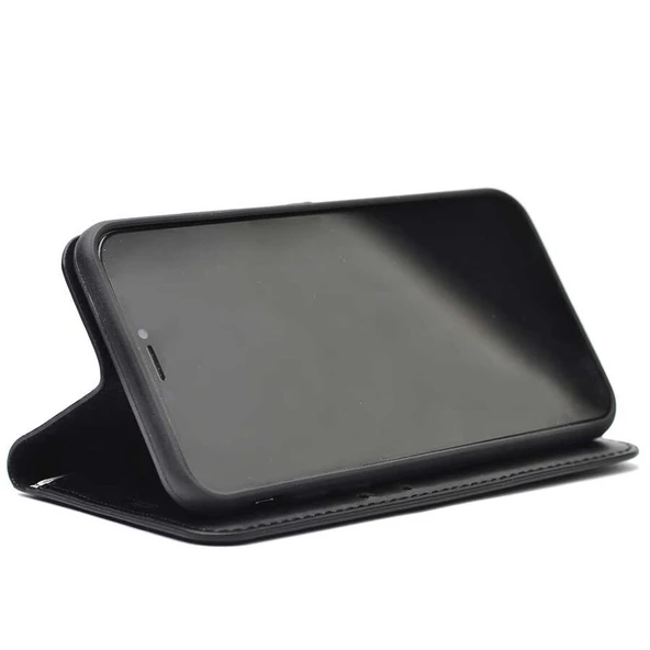 Apple iPhone 6 Plus 6S Plus Kılıf Deri Deluxe Cüzdanlı Kapaklı Case - Resim 6