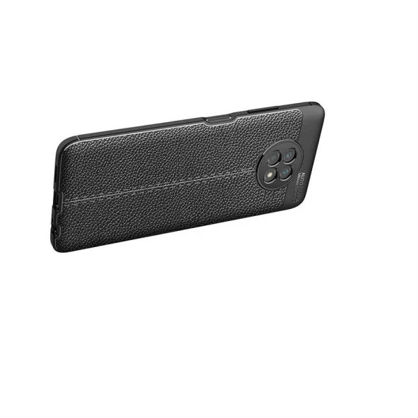 Xiaomi Redmi Note 9T Kılıf Deri Tarzı Niss Silikon Case - 8