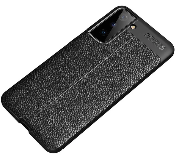 Samsung Galaxy S21 Kılıf Deri Tarzı Niss Silikon Case - 4