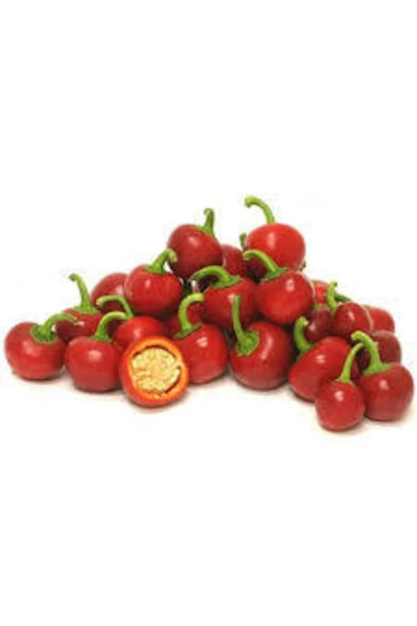 10 Adet Tohum Nadir Tatlı Burkita Biberi Tohumu Biber Tohumu Süpriz Hediye Sebze Tohumu - Resim 3