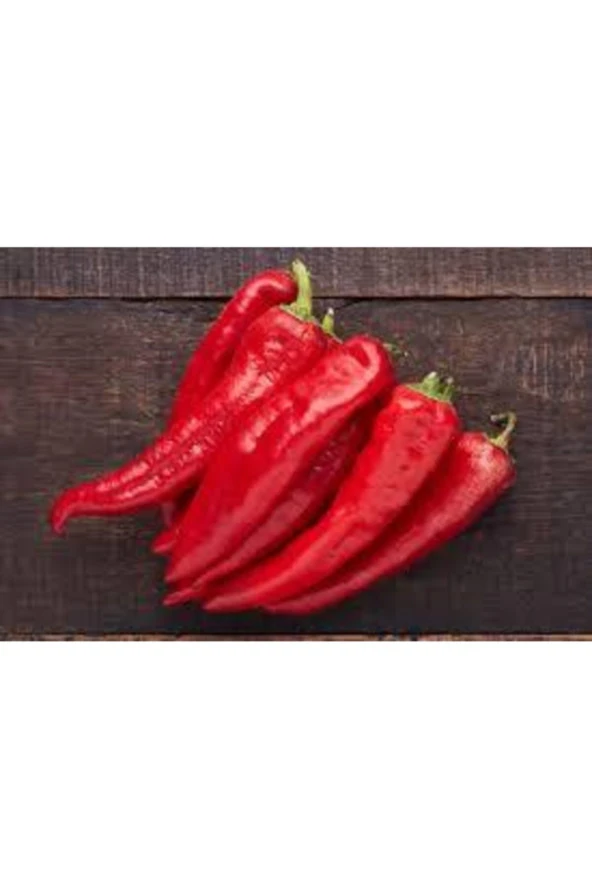 50 Adet Tohum Kırmızı Kapya Biber Tohumu Etli Pat Biber Kebaplık Biber Sürpriz Hediye Tohumlu - Resim 2