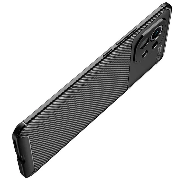 Xiaomi Mi 11 Kılıf Karbon Silikon Case - 7