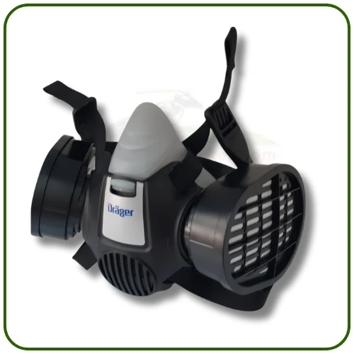 Drager X-Plore 3300 Yarım Yüz Gaz Maskesi | Filtreler Ayrı Satılır - 2