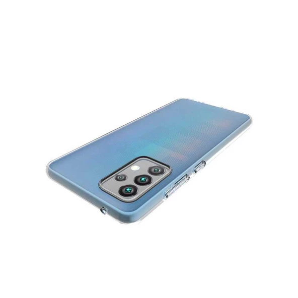 Samsung Galaxy A52 Kılıf Şeffaf Silikon Hibrit Case - 6