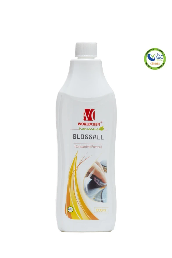 Glossal Helal Sertifikalı Yağ Çözücü Konsantre 1000 ml