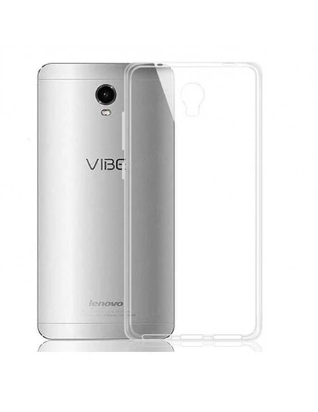 Lenovo Vibe P1 Kılıf Şeffaf Silikon Hibrit Case