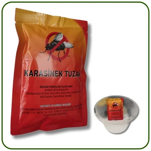 Kara Sinek Yakalama Yemi | Sinek Yakalama Kovası İle Birlikte Kullanılır