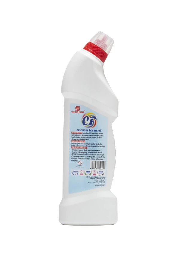 Bitkisel Ovma ve Parlatma Kremi Yoğun Formüllü CF  1 kg - 3