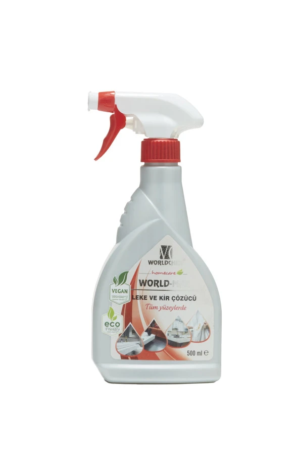 World Max Bitkisel Leke ve Kir Çözücü Vegan 500 ml - 2