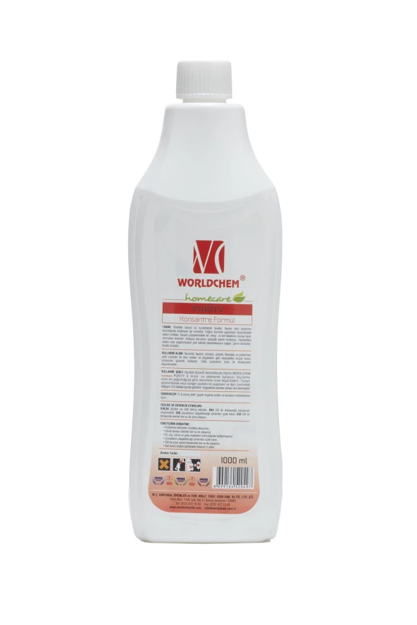Purity Bitkisel Banyo Tuvalet Temizleyici Çevre Dostu Vegan 1000 ml - 4
