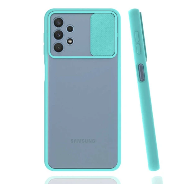 Samsung Galaxy A32 4G Kılıf Kamera Kapatmalı Lensi Case