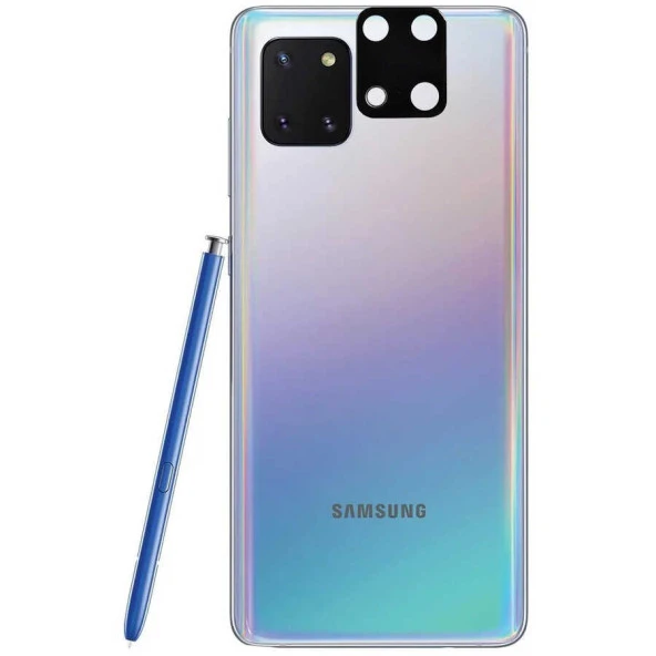 Samsung Galaxy Note 10 Lite 3D Kamera Lens Koruma Camı - 2