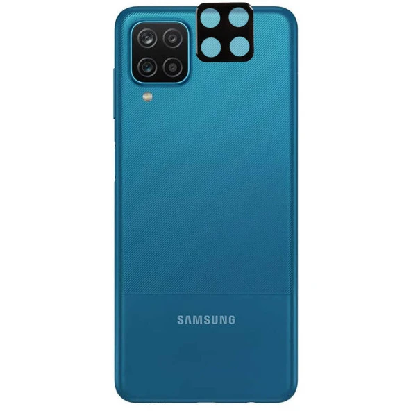 Samsung Galaxy A12 3D Kamera Lens Koruma Camı