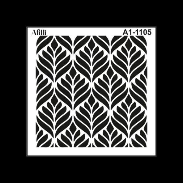 AFİLLİ STENCIL A1-1105 DIŞ BUD. YAP. 30*30