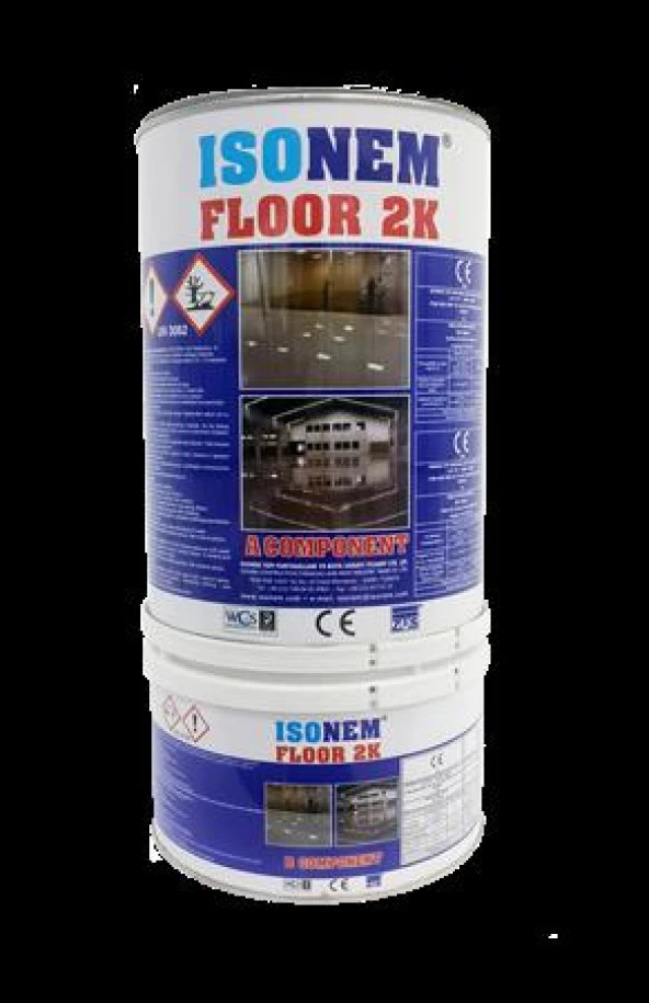 ISONEM Floor 2k Solventsiz Epoksi Kaplama 2,5 kg