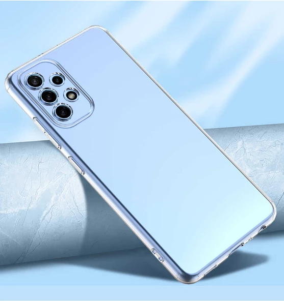 Samsung Galaxy A52 Kılıf Kamera Korumalı Şeffaf Kapak - 6