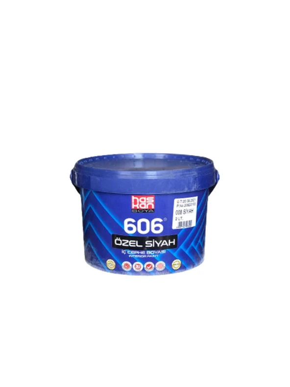 HASKAN 606 PLASTİK ÖZEL MAT SİYAH 10 KG