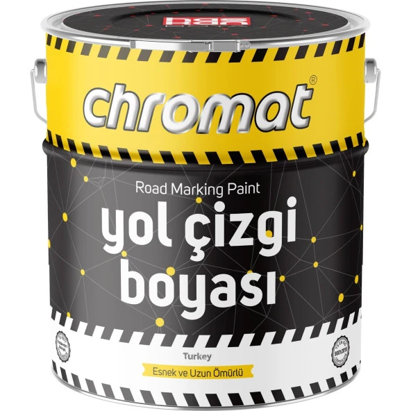 CHROMAT YOL ÇİZGİ BOYASI SARI 3 KG